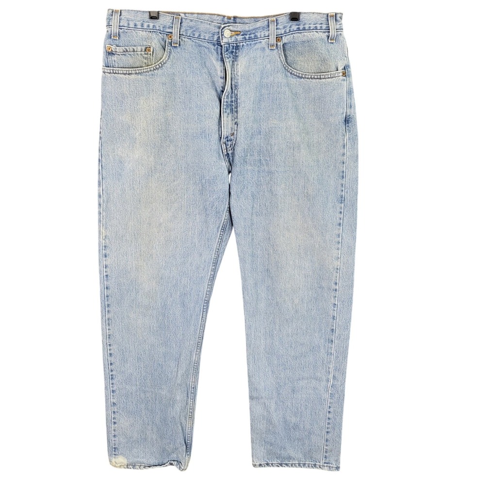 Vintage Levi's 505 Regular‎ Fit Straight Leg Jeans Men's W40 L30 Blue Y2K Read*